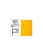 SUBCARPETA FL 180 GR. LIDERPAPEL NARANJA INTENSO 2