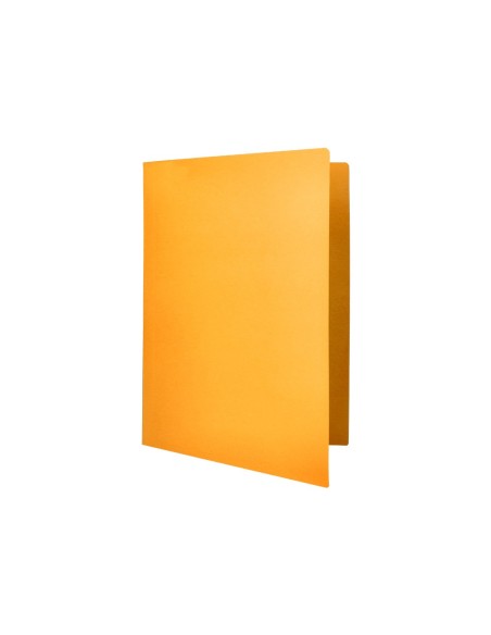 SUBCARPETA FL 180 GR. LIDERPAPEL NARANJA INTENSO