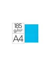 SUBCARPETA A4 185 GR. LIDERPAPEL CELESTE INTENSO C/50 2