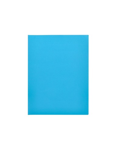 SUBCARPETA A4 185 GR. LIDERPAPEL CELESTE INTENSO C/50