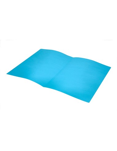 SUBCARPETA A4 185 GR. LIDERPAPEL CELESTE INTENSO C/50
