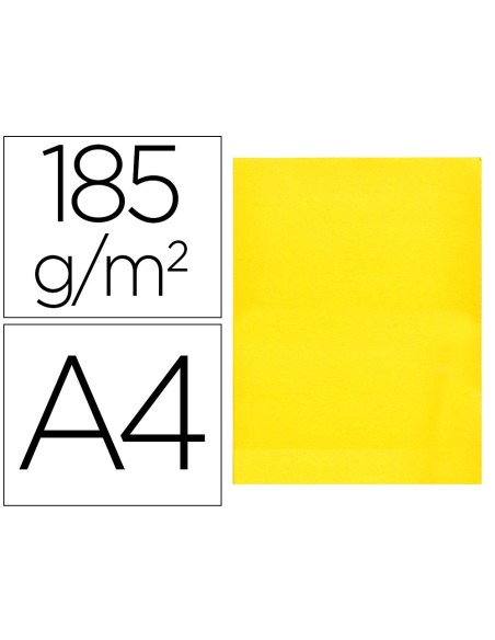 SUBCARPETA A4 180 GR. LIDERPAPEL AMARILLO INTENSO C/50