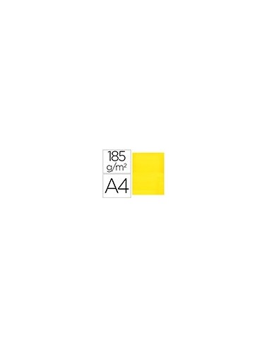 SUBCARPETA A4 180 GR. LIDERPAPEL AMARILLO INTENSO C/50