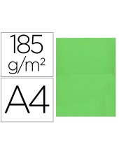 SUBCARPETA A4 180 GR. LIDERPAPEL VERDE INTENSO C/50