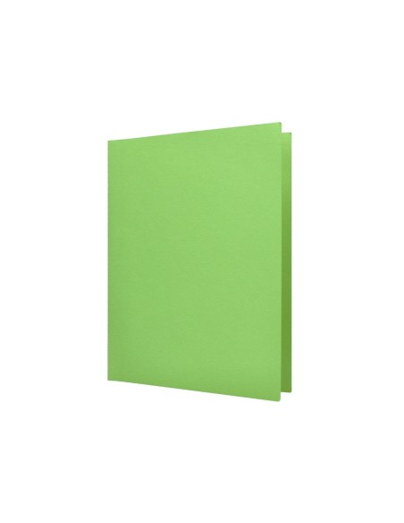 SUBCARPETA A4 180 GR. LIDERPAPEL VERDE INTENSO C/50