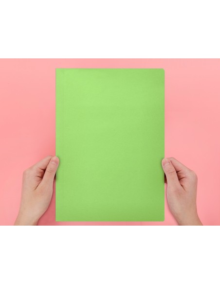 SUBCARPETA A4 180 GR. LIDERPAPEL VERDE INTENSO C/50