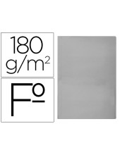 SUBCARPETA FL 180 GR. LIDERPAPEL GRIS INTENSO *59406