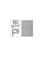 SUBCARPETA FL 180 GR. LIDERPAPEL GRIS INTENSO *59406 2