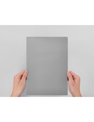 SUBCARPETA FL 180 GR. LIDERPAPEL GRIS INTENSO *59406