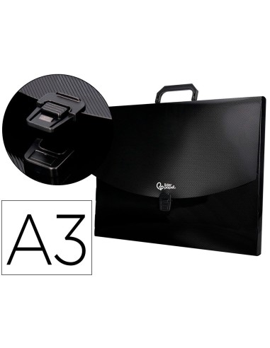 CARPETA BEAUT.PORTADOC.34910 PP DIN A3 C/ASA Y BROCHE
