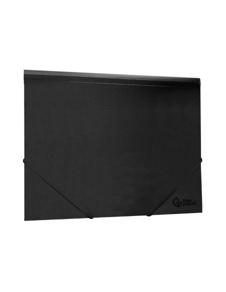 CARPETA GOMAS LIDERPAPEL A4 PP 3 SOLAPAS NG.