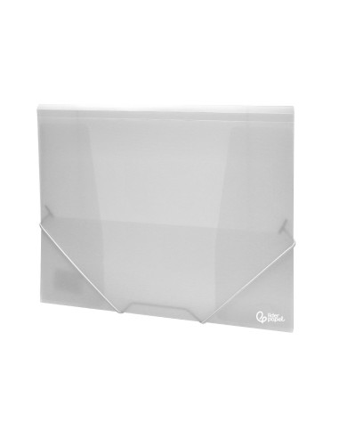 CARPETA GOMAS LIDERPAPEL A4 PP 3 SOLAPAS TPTE.