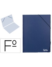 CARPETA GOMAS LIDERPAPEL FL PVC AZ.