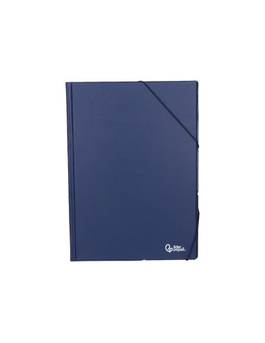 CARPETA GOMAS LIDERPAPEL FL PVC AZ.