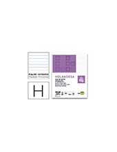 BLOC CARTAS HOLANDESA RAYADO 2