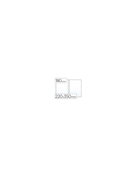 FUNDA PORTACARNET 4º DOBLE180 MICRAS PVC TPTE.