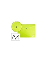 CARPETA DOSSIER BROCHE PP. A4 AM. FLUOR OPACO 50H. 2