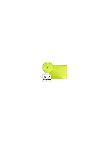 CARPETA DOSSIER BROCHE PP. A4 AM. FLUOR OPACO 50H.