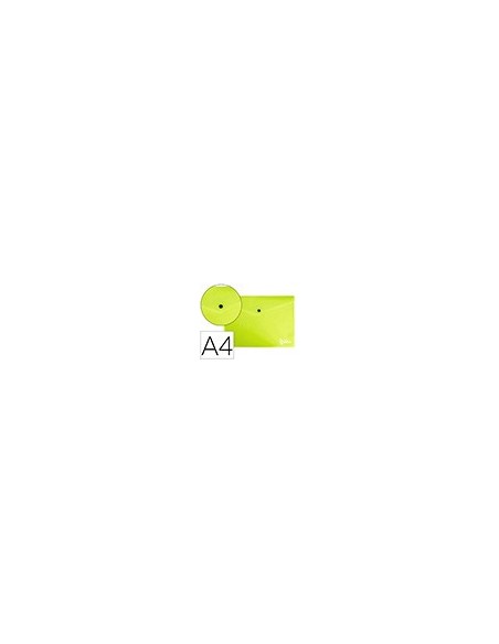 CARPETA DOSSIER BROCHE PP. A4 AM. FLUOR OPACO 50H.