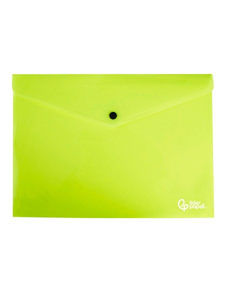 CARPETA DOSSIER BROCHE PP. A4 AM. FLUOR OPACO 50H.