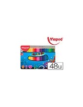 LAPICES MAPED PEPS CAJA MET.DE 48 LAPICES SURT. 2
