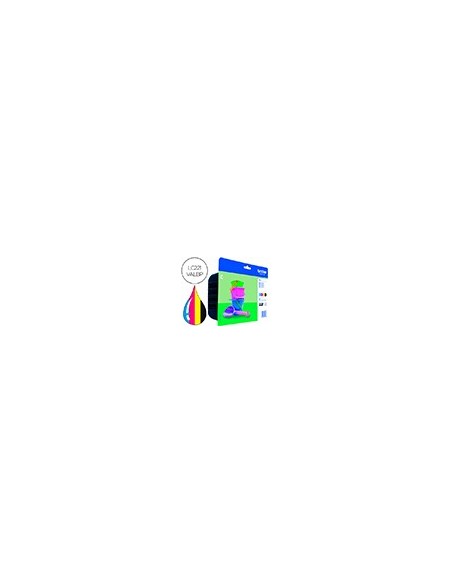 LC-221VALBP CARTUCHO BROTHER RAINBOW PK. 260 PG.