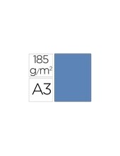 CARTULINA GUARRO DIN A3 AZUL MALDIVA 185 GR PAQUETE 50 H 200040200 2