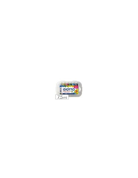 TEMPERA GIOTTO 7,5 ML 6 COLORES SURTIDOS