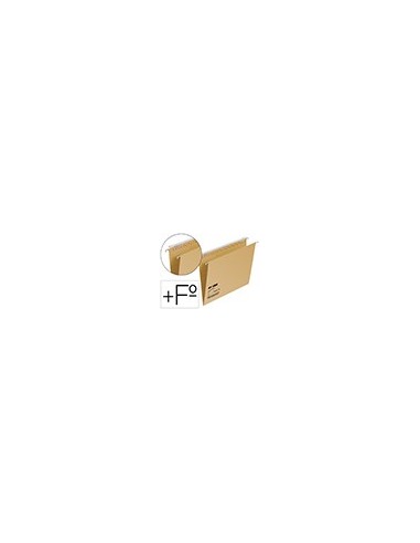 CARPETA COLGANTE FL+ VISOR SUP. LARGO FADE KRAFT ECO