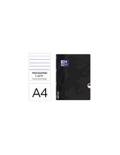 CUADERNO ENCOLADO OXFORD ESCOLAR A4 T.FLEXIBLE HOR. 48H. 90GR. NG. 2