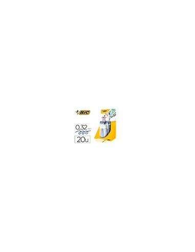 BOLIGRAFO BIC CUATRO COLORES SHINE COLORES METAL PUNTA 1 MM 902128