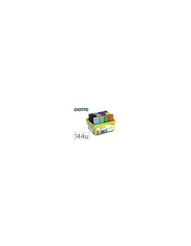 ROTULADOR GIOTTO TURBO SCHOOL PACK 144 UDS.12 COLORES X 12 UDS.523800