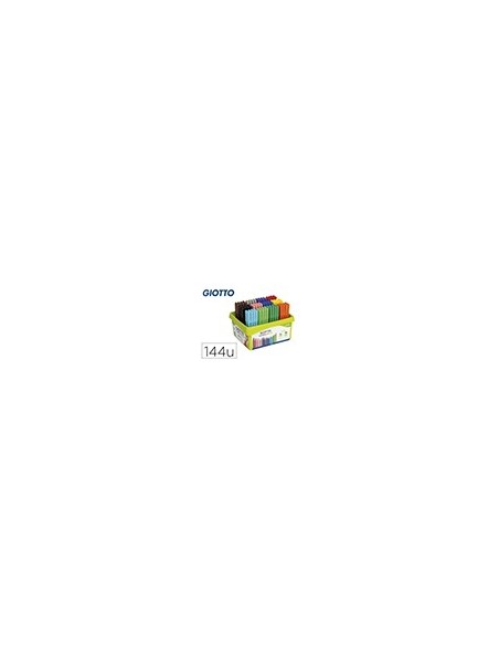 ROTULADOR GIOTTO TURBO SCHOOL PACK 144 UDS.12 COLORES X 12 UDS.523800