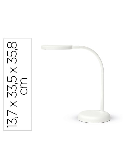 LAMPARA ESCRITORIO MAUL LED JOY BL.137X335X358MM