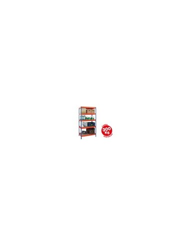 ESTANTERIA MET.AR STORAGE192X100X50CM 5 EST.300KG POR EST.