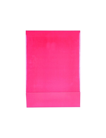 CAJA ARCHIVADOR PALANCA DOCUMENTA A4 CARTON LOMO 75MM ROSA
