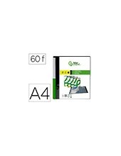 CARPETA LIDERPAPEL 60 FUNDAS PP A4 NG.OPACO PORTADA LOMO PERSONALIZA 2