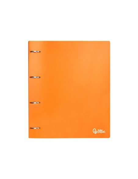 CARPETA LIDERPAPEL 4AN.MIXTAS 40MM PP.A4 NJ. FLUOR OPACO