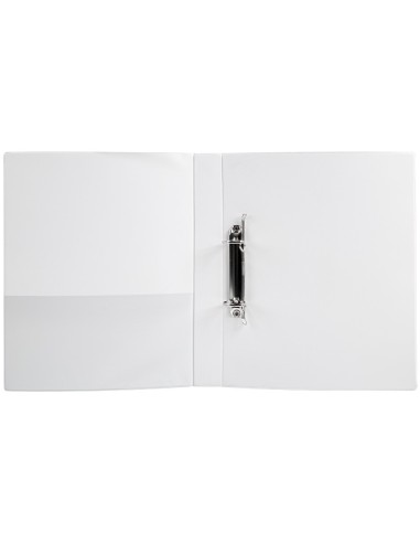 CARPETA CANGURO 2 A 25 MM PLASTICO DIN A4 BLANCO