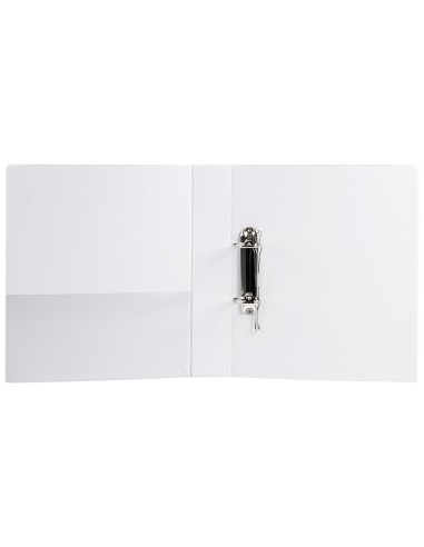 CARPETA CANGURO 2 A 40 MM PLASTICO DIN A4 BLANCO