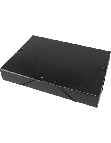 CARPETA PROYECTOS LOMO 5 CM NEGRA CARTON
