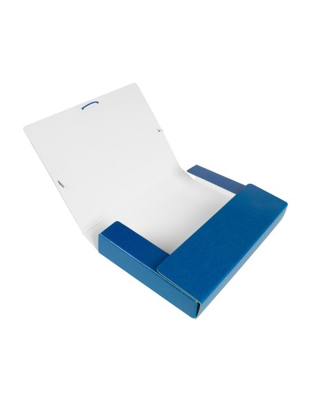 CARPETA PROYECTOS LOMO 5 CM AZUL CARTON