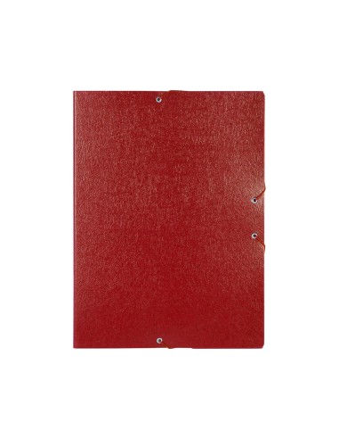 CARPETA PROYECTOS LOMO 5 CM ROJA CARTON