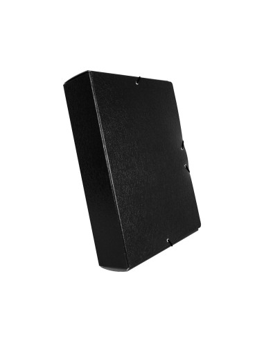 CARPETA PROYECTOS LOMO 7 CM NEGRA CARTON