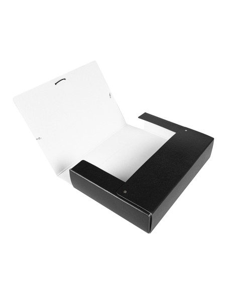 CARPETA PROYECTOS LOMO 7 CM NEGRA CARTON