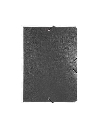 CARPETA PROYECTOS LOMO 7 CM GRIS CARTON