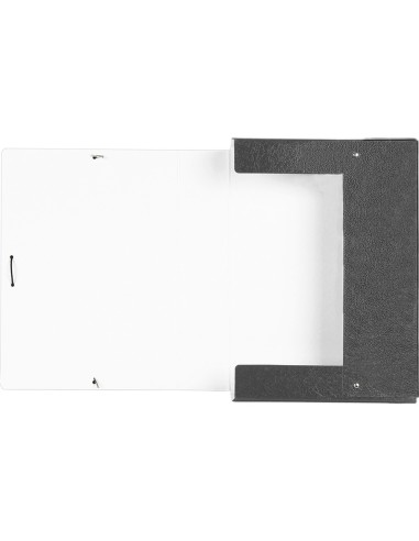CARPETA PROYECTOS LOMO 7 CM GRIS CARTON