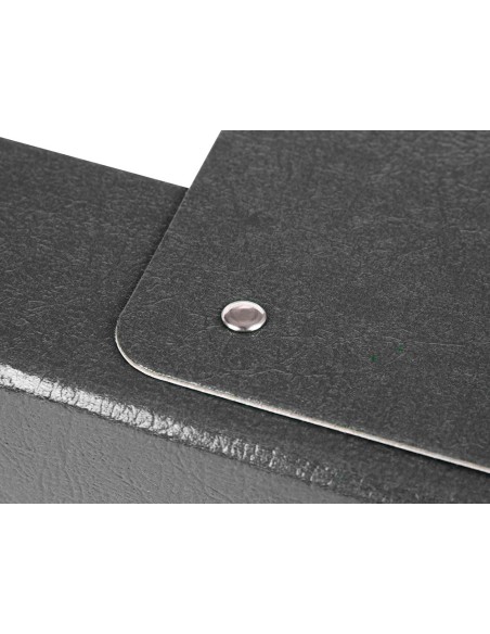 CARPETA PROYECTOS LOMO 7 CM GRIS CARTON