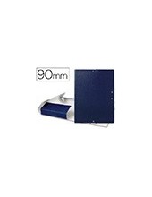 CARPETA PROYECTOS LOMO 9 CM AZUL CARTON 2