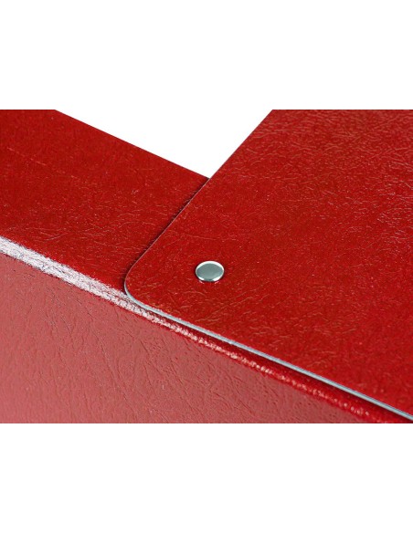 CARPETA PROYECTOS LOMO 9 CM ROJA CARTON